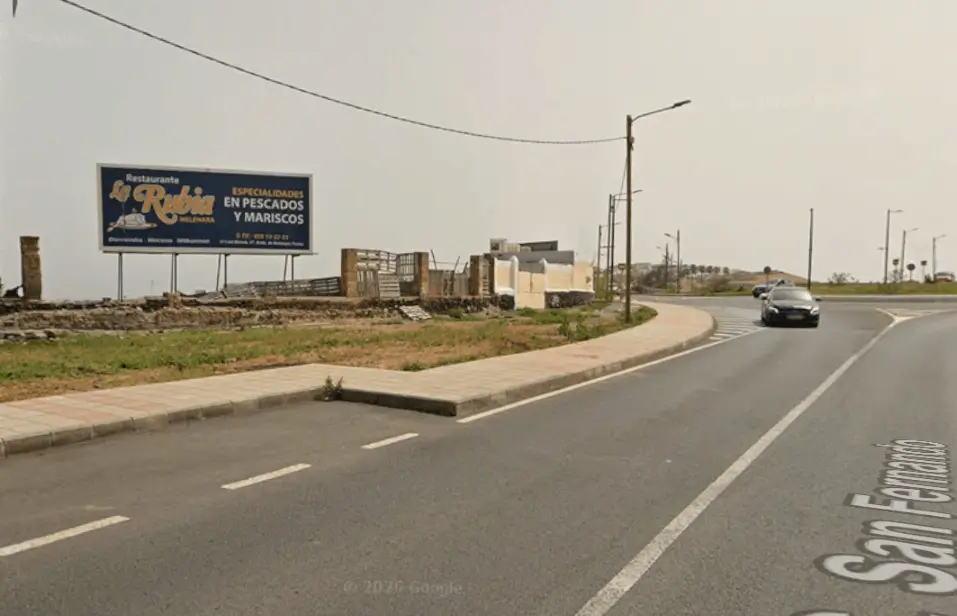 Vallas y mupis en Melenara, Salinetas y La Garita, el litoral de playas y restaurantes de Telde