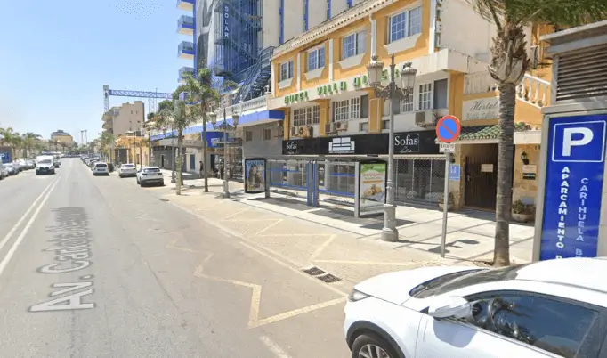 Publicidad exterior en la zona de La Carihuela Publicidad exterior en la zona de La Carihuela, Torremolinos