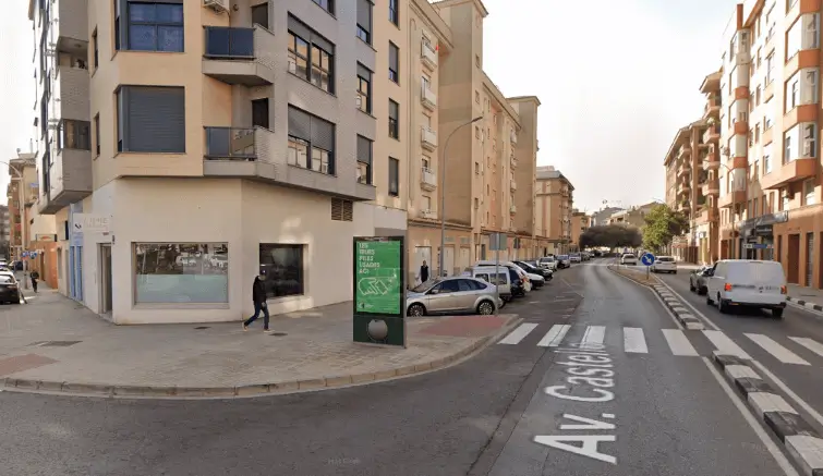 Publicidad exterior en la Avenida Castellón