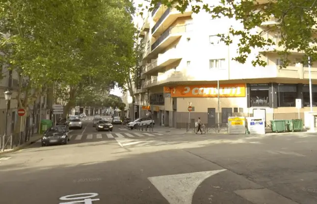 Baixada del Carme y Portal de Sant Francesc Conexión al castillo por el casco histórico