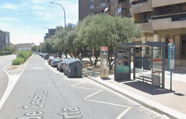 Publicidad exterior en Cesáreo Alierta y Las Fuentes