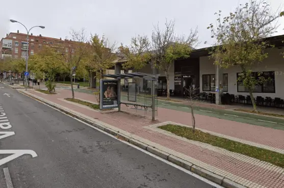 Zona del Campus Universitario de Salamanca