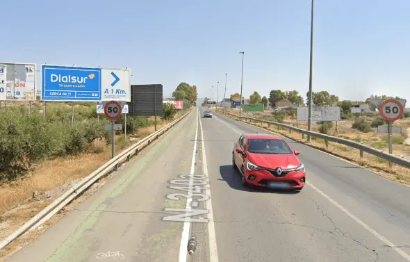 Soportes publicitarios en Ctra. Granada