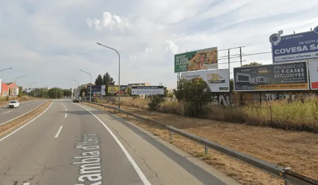 Soportes publicitarios en salidas y accesos de Sabadell