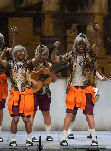 Carnaval de Chiclana Desfiles y disfraces del Carnaval de Chiclana