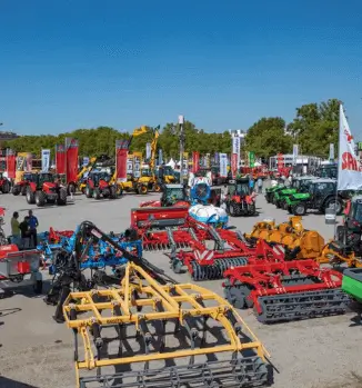 Publicidad exterior durante la Fira de Sant Miquel