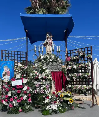 Procesión marinera de la Virgen del Carmen en Pobla Marina
