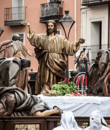 Publicidad exterior durante la Semana Santa en Baracaldo