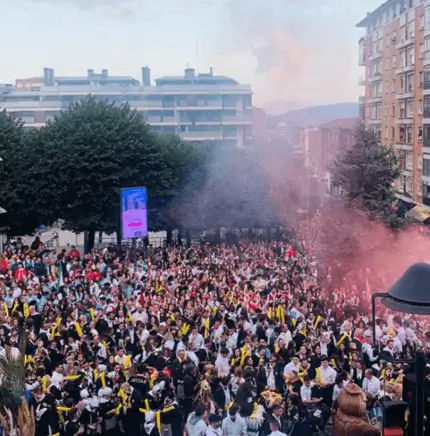 Publicidad exterior durante las Fiestas de San Fausto