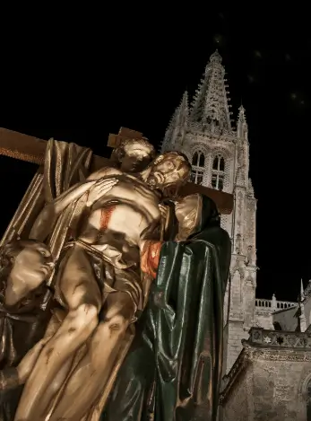 Publicidad exterior en Burgos durante la Semana Santa Publicidad exterior durante la Semana Santa en Burgos