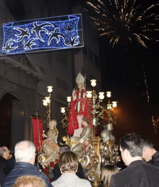 Publicidad exterior en Sant Blai Campañas OOH durante Sant Blai en Burriana