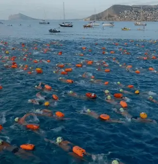 Publicidad exterior en eventos deportivos Calpe