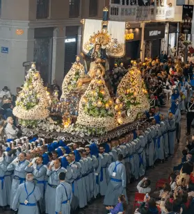 Publicidad exterior durante la Semana Santa de Cartagena Publicidad exterior durante la Semana Santa de Cartagena