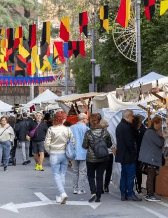 Soportes publicitarios activos durante la Festa de Tardor de Sant Martí, patrón de Cerdanyola del Vallès