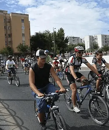 Publicidad exterior durante Coslada en Bici