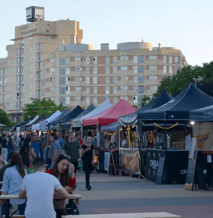 Publicidad exterior durante las Fiestas Patronales de Coslada