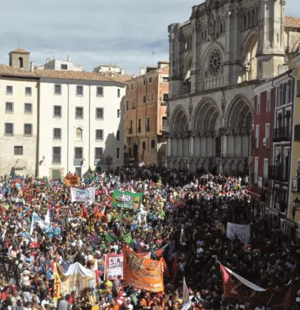 Publicidad exterior durante el Día de San Mateo
