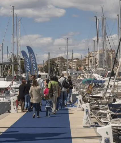 Publicidad exterior durante el Dénia Boat Show Publicidad exterior durante el Dénia Boat Show