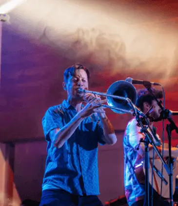 Publicidad exterior en el Festival de Jazz de Derio