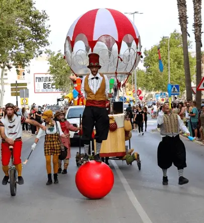 Publicidad exterior durante las Fiestas Patronales de El Ejido