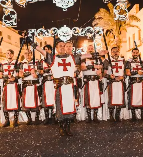 Publicidad durante las Fiestas de Moros y Cristianos