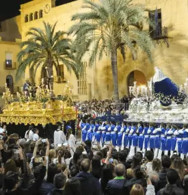 Publicidad durante la Semana Santa de Elche