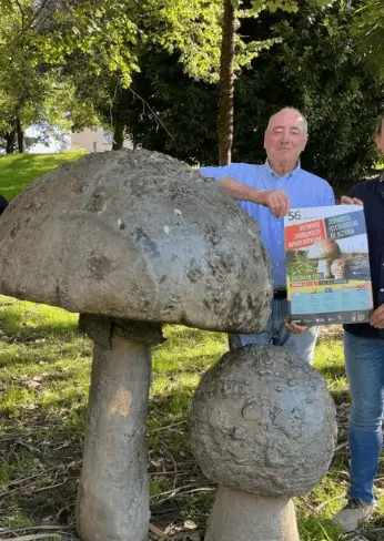 Soportes publicitarios activos durante las Jornadas Micológicas, la cita setera de referencia de Bizkaia en Galdakao
