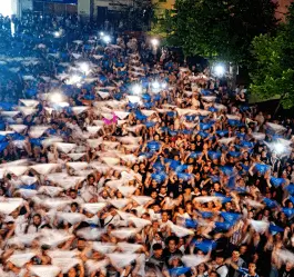 Fiesta Mayor de Blancs i Blaus en Granollers Fiesta Mayor de Blancs i Blaus en Granollers