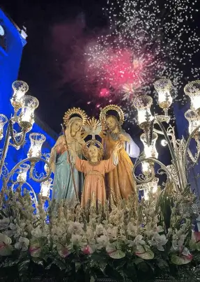 Soportes publicitarios activos durante las fiestas de la Sagrada Família i el Santíssim Crist, la cita patronal de octubre en La Vall d'Uixó