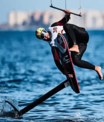 Campeonato europeo de kitefoil en el Mar Menor