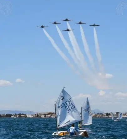 Actividad náutica en el Club Náutico Mar Menor