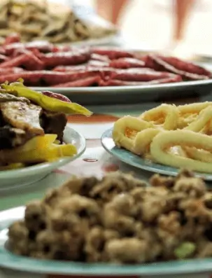 Publicidad exterior durante el Festival de Gastronomía de Málaga