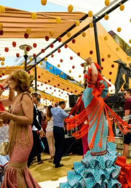 Publicidad exterior en la Feria de San Bernabé de Marbella