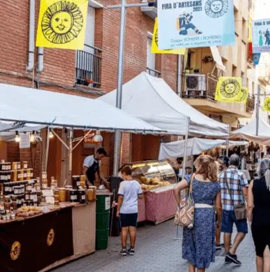 Publicidad exterior en la Feria de la Cerveza