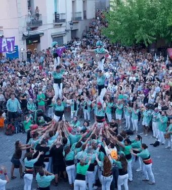 Publicidad exterior en la Fiesta Mayor de Mollet