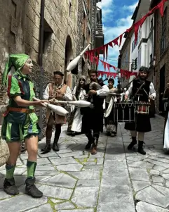 Publicidad exterior durante la Jornada Medieval en el Casco Antiguo Publicidad exterior durante la Jornada Medieval en el Casco Antiguo