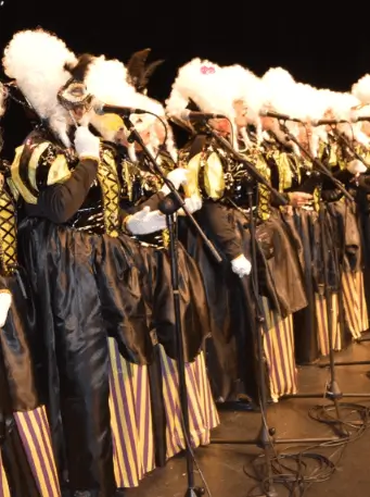 Publicidad exterior en el Carnaval de Parla