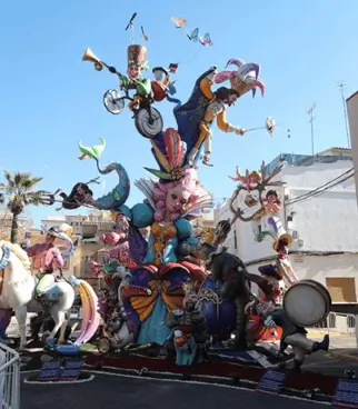 Fallas en Puerto de Sagunto