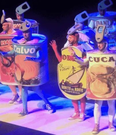 Carnaval de Roquetas de Mar Publicidad exterior durante el Carnaval