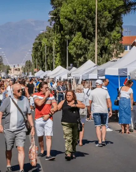 Feria del Turismo en Roquetas de Mar Publicidad exterior en la Feria del Turismo