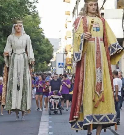 Publicidad exterior en la Festa Major de Salt