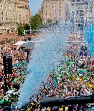 Soportes publicitarios activos durante la Semana Grande de Santiago Apóstol, fiesta declarada de Interés Turístico Regional en Santander