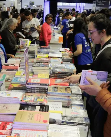 Publicidad exterior en Sestao para la Feria del Libro
