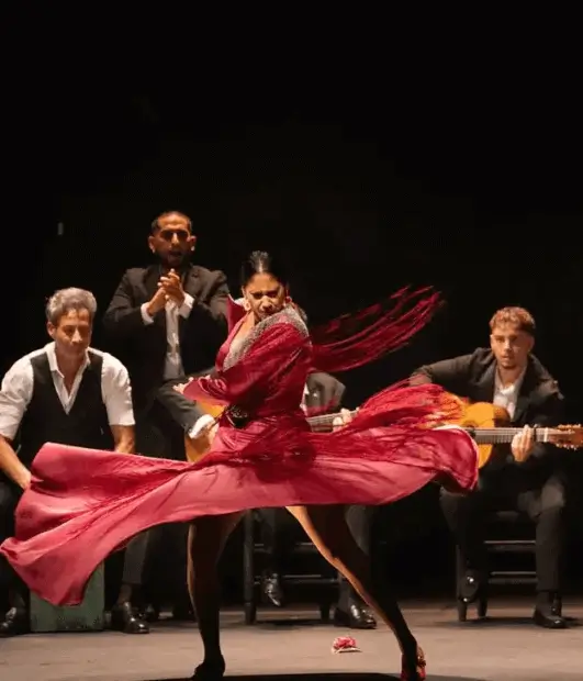 Publicidad exterior durante la Bienal de Flamenco