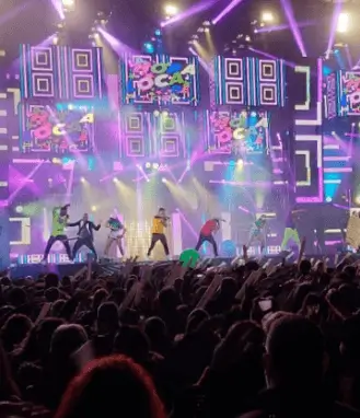 Publicidad exterior durante el Valdemoro Pop Festival Publicidad exterior durante el Valdemoro Pop Festival