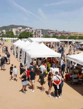 Publicidad exterior en la Fira de Sant Isidre de Viladecans