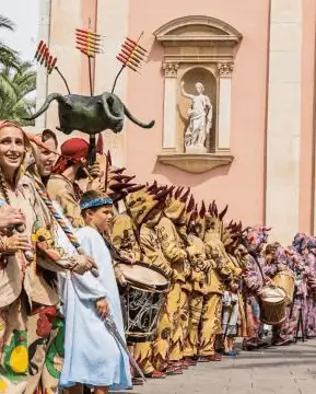 Soportes publicitarios activos durante la Festa Major de la Mare de Déu de les Neus en Vilanova i la Geltrú