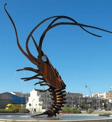 Publicidad exterior en la Fiesta de la Langosta y la Gamba