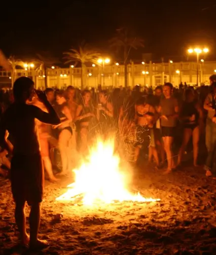 Publicidad exterior en la Noche de San Juan en Vinaròs