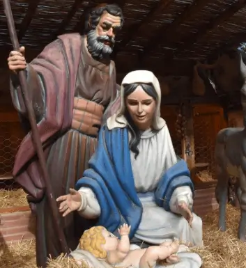 Publicidad exterior en Navidad en Xàtiva Belén Monumental de Xàtiva